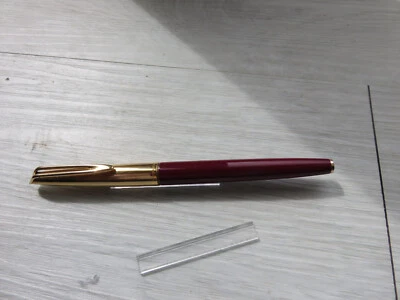 Stylo Plume Waterman CF Doué or et rouge red and gold FP - Photo 1/4