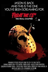 FRIDAY THE 13TH PART 4 THE FINAL CHAPTER 11"x17" MOVIE POSTER PRINT #1 - Picture 1 of 1