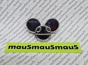 Deadmau5 Series 1 Pin Numbered to 1000 Silver Chrome Raw Basic #183 - Picture 1 of 13