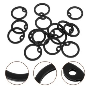 Collare professionale muto targhetta cane rotonda in silicone 15 pezzi - Foto 1 di 12