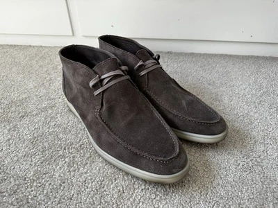 Botas Chukka SuitSupply Suela Blanca Gamuza Taupe US10 EU43 Foto 1 de 4