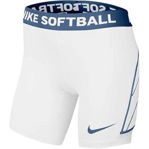 Nike Girls Big Kids Softball Slider Shorts Dri-Fit Stretchy Fabric Sz Small - Picture 1 of 8