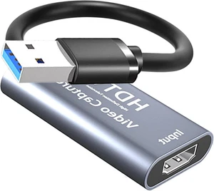 HDMI to USB 3.0 Video Capture Card 60fps 4K 1080p HD Recorder Game Live Stream - Picture 1 of 7