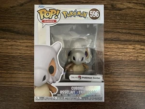 FUNKO POP! GAMES CUBONE PEARLESCENT #596 POKEMON CENTER EXCL. VINYL FIGURE / NEW - Picture 1 of 6