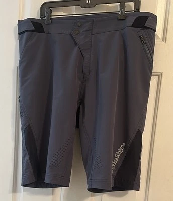 Pantalones Cortos Ruckus Para Hombre TROY LEE DESIGNS Talla 38, Gris Ciclismo Shell Foto 1 de 4