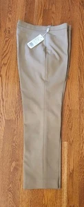 Pantalones al tobillo Akris Punto Franca caqui para mujer talla 10 - Imagen 1 de 7