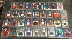 HUGE Panini 2017 Certified NFL 35X Rookie Jersey LOT - Cooper Kupp X5 Engram && - Picture 1 of 2