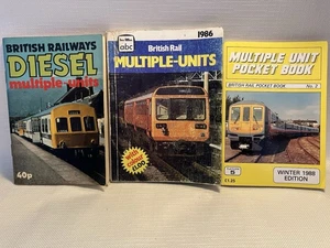 British Railways DMU Locoshed Books 1976, 1986, 1988,  Ian Allan - Picture 1 of 3
