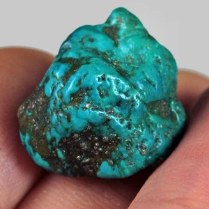 17,4 kt Türkis Präparat grobes Nugget hohe Härte INYSS3893 - Bild 1 von 3