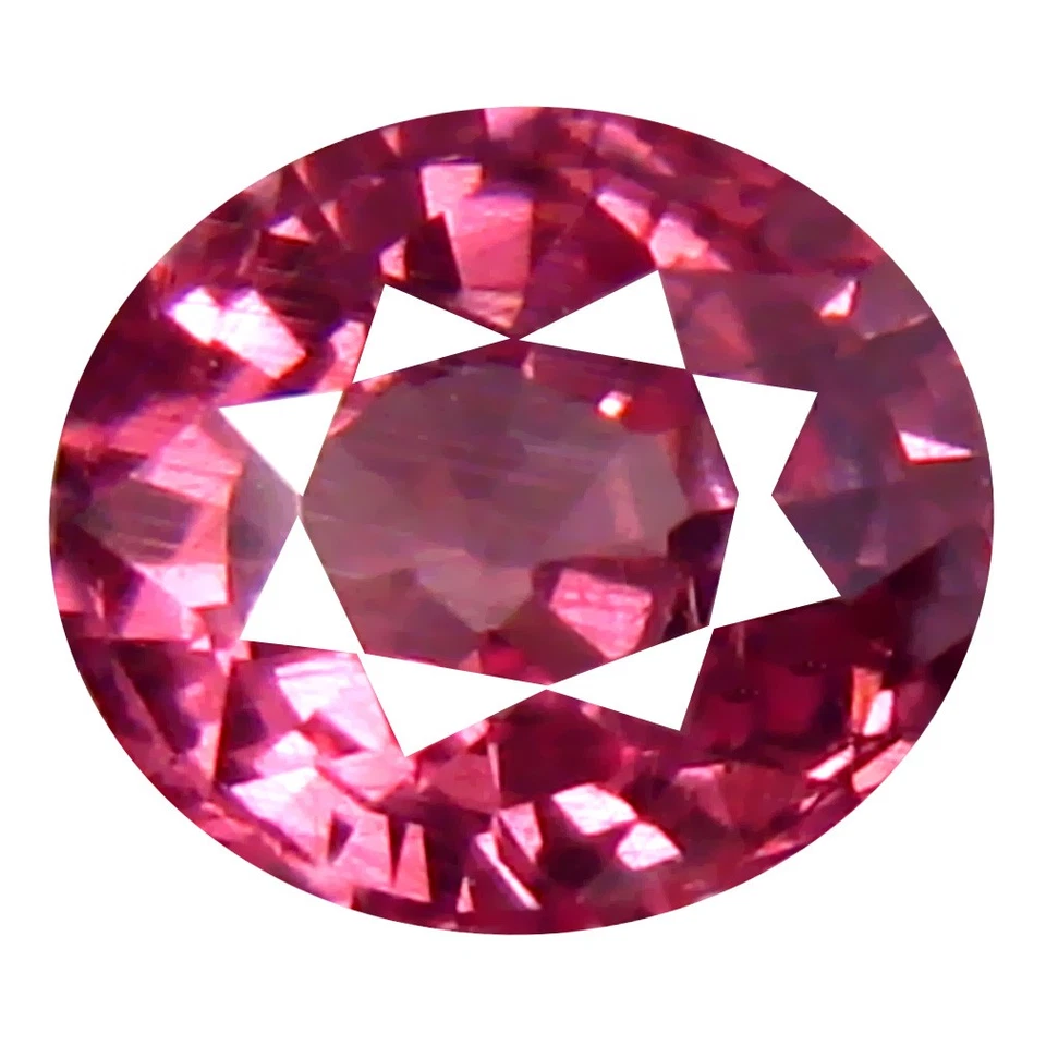 0.66 ct AAA+ First-class Oval Shape (5 x 5 mm) Pinkish Orange Malaya Garnet - Image 1 of 1