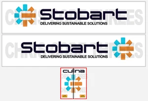 Code 3 Adhesive Vinyl Trailer Decals - Stobart Culina  1/50 1/64 1/76 1/148 1/87 - Picture 1 of 1