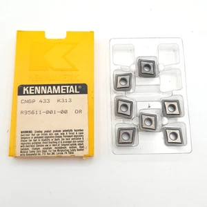 KENNAMETAL CNGP433 Grade K313 New Carbide Inserts 7pcs - Picture 1 of 2