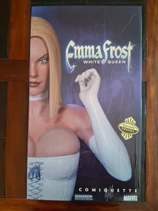 Marvel X-Men Emma Frost White Queen Comiquette Sideshow Exclusive Brand New - Picture 1 of 7