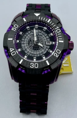 Reloj Hombre Invicta Sea Spider - 45.9mm, Púrpura, Negro (44131) Foto 1 de 4
