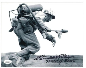 Hershel Williams Signed Autographed 8x10 Photo US Marine WWII Medal Of Honor JSA - Picture 1 of 1