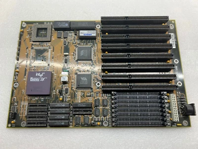 Placa madre Via 486-VC 486 incluye CPU i486DX-33 con envío gratuito Foto 1 de 4