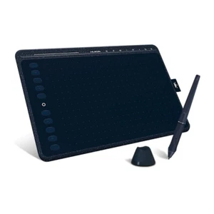 HUION HS611 Grafiktablett, mit 8 Multimedia-Tasten 10 Express-Tasten und Touch - Bild 1 von 10