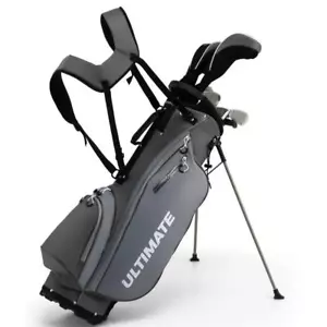 Mens Sport Complete 10 piece Outdoor Golf Club Set with Driver & Stand Bag - Picture 1 of 10