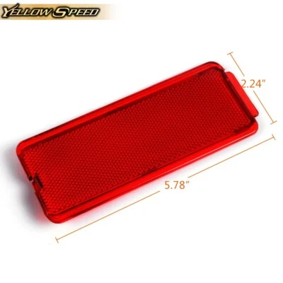 Reflector de puerta delantera o trasera apto para Ford F250 F350 F450 F550 Super Duty 99-2007 Foto 1 de 4