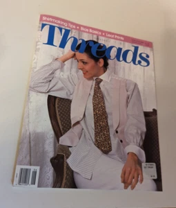 Threads Magazine June July 1993 Shirtmaking Tips, Bias Basics Leaf Prints EB - Imagen 1 de 2