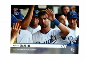 2019 Topps Now Bubba Starling Royals RC #499 Limited Ed. Print Run of 514 - Picture 1 of 1