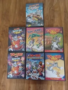 7 X Tom and Jerry DVD IN EXCELLENT CONDITION FREE POSTAGE - Picture 1 of 2