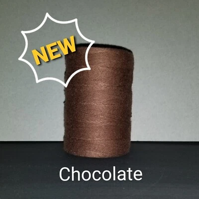 8/4 100% algodón alfombra/alfombra urdimbre, hilo, hilo - 8 oz cono 35 colores disponibles Foto 1 de 2