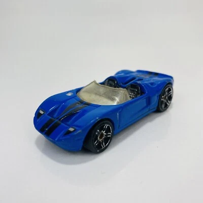 Hot Wheels Ford GTX-1 Blue Enamel 2007 New Models 17/36 017/180 Combined Postage - Image 1 of 4