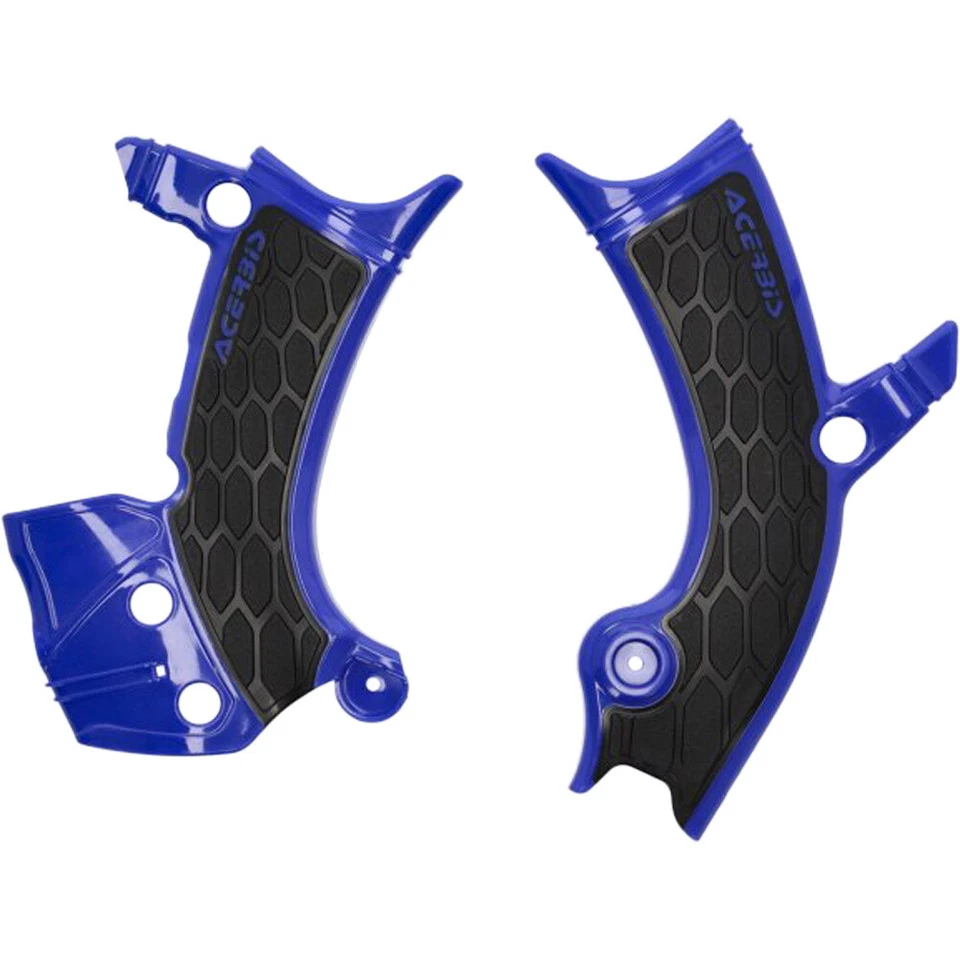Acerbis Yamaha YZ250F 24-26 YZ450F 23-26 Blue/Black X-Grip Frame Guards - image 1 of 1