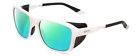 Smith Optics Embark Unisex Designer Polarized Bifocal Sunglasses In White 58 Mm