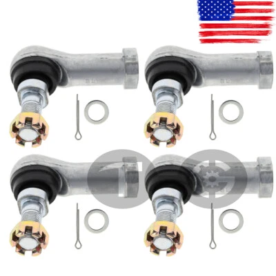 4 Sets Of Tie Rod End Kit for Honda TRX250TM Fourtrax Recon Es 2002-2017 ATV - Image 1 of 4