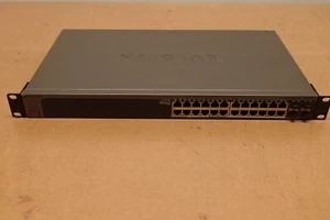 NetGear ProSafe GS728TPP Gigabit PoE 24-Port Smart Managed Switch Rack Mount - Picture 1 of 6