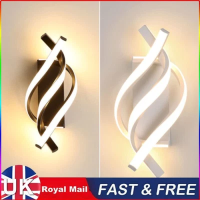 LED Wall Lamp Modern Indoor Wall Light Creative Sconce Bedroom White Light Decor - Image 1 of 4