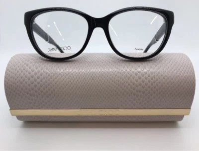 JIMMY CHOO 179 FA3 ЖЕНЩИНА ОПРАВЫ ОЧКИ ОЧКИ 53-17-140 НОВЫЙ W. ЧЕХОЛ!!! - Изображение 1 из 4