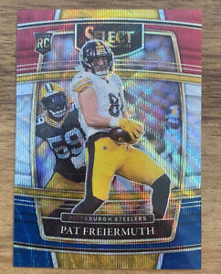 2021 Panini Select Pay Freiermuth #59 Concourse Tri-Color Prizm 6/249 Rc Rookie