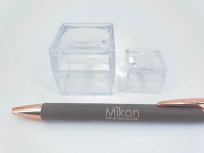 MIKON 10 oder 100 Stück Lupendose, Becherlupe mit 5-fach Vergößerung, klarsichtig