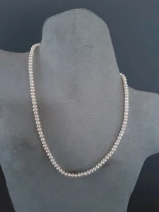 Vintage Pearls & 10k gold necklace & bracelet - Picture 1 of 11