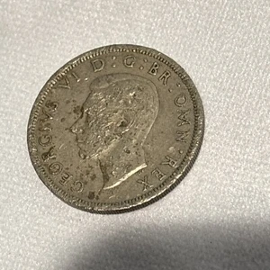 Great Britain 1948 Half Crown Coin: George VI - Imagen 1 de 2