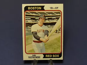 1974 Topps Set Break #280 Carl Yastrzemski Boston Red Sox Trading Card - Picture 1 of 2