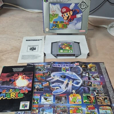 SUPER Mario 64 Players Choice - Nintendo 64 N64 - COMPLETE - CIB - PAL - VGC - Image 1 of 4