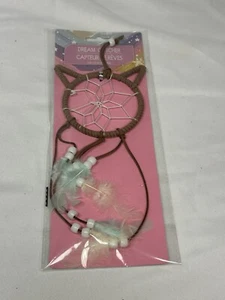 dream catcher cat ears brown home decor kids girls women - Picture 1 of 2