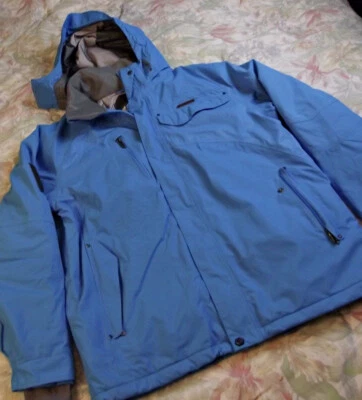 NUEVO NUEVO SIN ETIQUETAS Abrigo Mujer Under Armour Esquí Nieve Parka Det Capucha Lg Foto 1 de 4