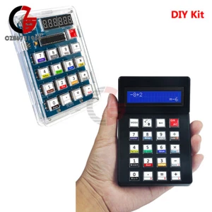 11-Digit Desktop Calculator Electronic Production DIY Kit LCD1062/digital tube - Picture 1 of 36