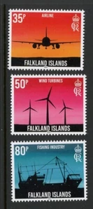 Falkland Islands 2023 Development Corporation 5v MNH Ship Dog Sheep Airplane - Picture 1 of 2