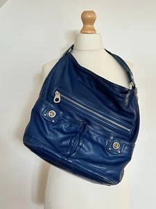 Rare Vintage Cobalt Blue/silver Marc Jacob’s Designer Handbag - Picture 1 of 13