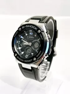 CASIO G-SHOCK GST-W300-1AJF Solar Atomic Radio Men's Watch Fast Shipping - Picture 1 of 8