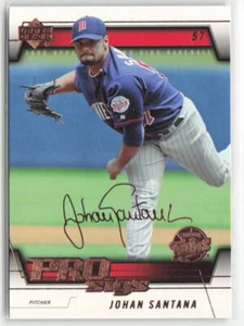 2005 Upper Deck Pro Sigs #48 Johan Santana Minnesota Twins - Picture 1 of 2