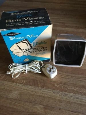 Vintage Pana-Vue Electric 2x2 Slide Viewer No. 6532 w/Box Tested Works - Image 1 of 4