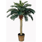 Nearly Natural 5043 Sago Silk Palm Tree 4-feet Green