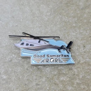 Good Samaritan AirCare Helicopter Lapel Pin Medical Flight Crew Rescue Enamel - Picture 1 of 4